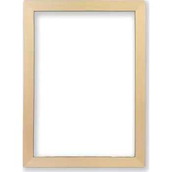 Rám na obraz Fotorámeček Stuttgart Rozměr: 9 x 13 cm, Barva: Lípa, Typ zasklení: Plexi