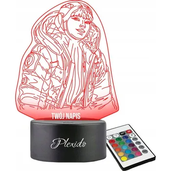 Lampička Plexido vícebarevná Noční lampa