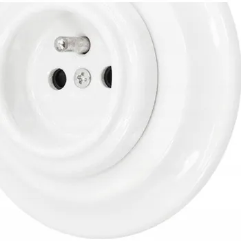 Elektrická zásuvka Elektrická zásuvka DPM bílá