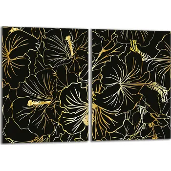 Kuchyňské prkénko Krájecí deska TMK ArtDeko sklo 2 ks