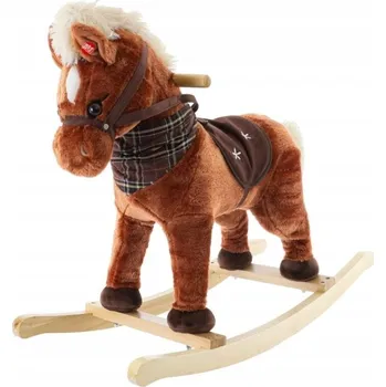 Houpací kůň Houpací koník se zvuky - hnědý