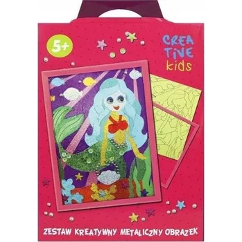 kreativní sada METALICKÝ OBRÁZEK Kreativní sada Mořská panna