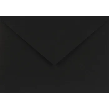 Obálka Obálky C6 Sirio Col. Nero černé - 25 Ks.