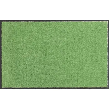 Rohožka Protiskluzová rohožka na gumové podložce, s okrajem, zelená, 90x200 cm