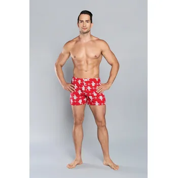 Pánské spodní prádlo Pánské boxerky ELMO červené vel. XL