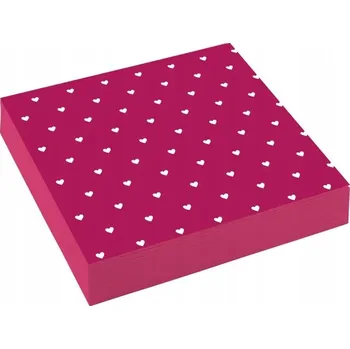 Papírový ubrousek Ubrousky Everyday Love 33 x 33 cm 20ks