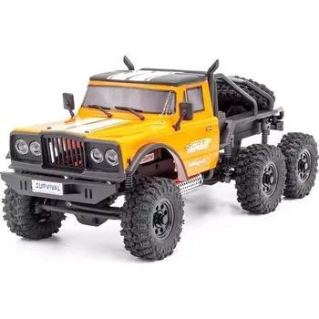 RC model auta RTR HOBBYTECH CRX18 Truck Trail 1/18, 6x6 - oranžová - expresní doprava