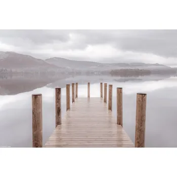 Obraz Plakát Molo u Derwentwater bez rámu 30 x 20 cm