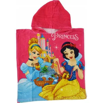 Deka s kapucí Disney 100 x 50 cm červená