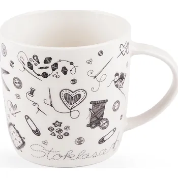 Hrnek Stoklasa v krabičce malý Varianta: 1 bílá černá, Balení: 1 ks