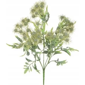 umělá květina Osty - kytice 35 cm L969 umělá modrá