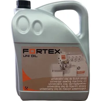 Příslušenství k šicímu stroji olej do šicích strojů FORtexOIL UNI 5 litr