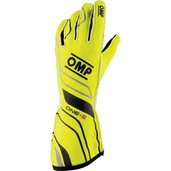 Rukavice Rukavice OMP One-S žluté, velikost L