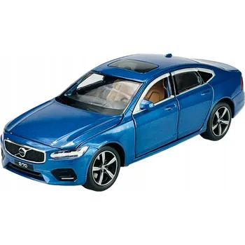 auto na autodráhu TAYUMO 2018 VOLVO S90 MODRÝ 1:32 NOVÝ KOVOVÝ MODEL 32100110