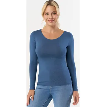 Dámská halenka Babell Halenka Manati Denim Dlouhý Rukáv, S i510_50328558555