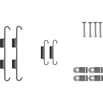 Brzdová čelist Sada příslušenství, parkovací brzdové čelisti TEXTAR 97049100