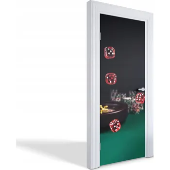 Fototapeta Samolepící fototapeta na dveře nebo skříň Kostky 75x205 cm