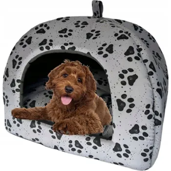 Pelíšek pro psa Psí kotec Šiška vícebarevná 50 cm x 50 cm