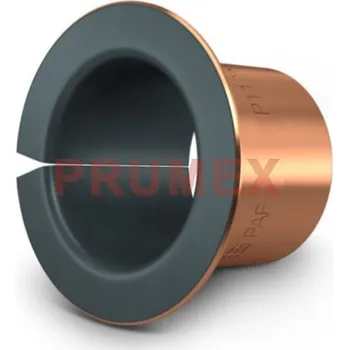 Permaglide PAF 06080 P11 přírubové kluzné pouzdro, bronz-PTFE