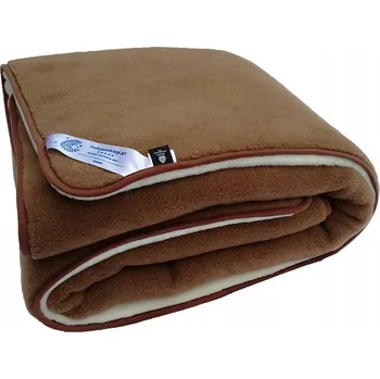 přikrývka VLNĚNÁ PŘIKRÝVKA 200x200 CAMEL KAŠMÍR HLADKÁ CK3