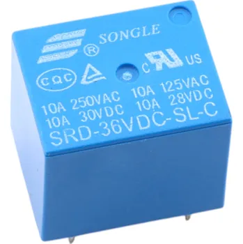 Relé Relé SRD-36VDC-SL-C, 36V DC/250V AC 10A