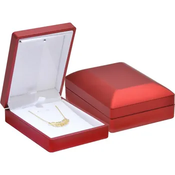 Dárková krabička Luxusní plastová krabička na šperky s osvětlením