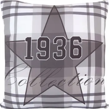 Povlak na polštářek POVLAK ASTRE 40X40 CM POPELAVÝ