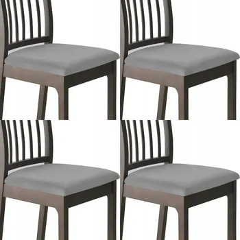 Obraz Potah na židli Bestcovers šedý