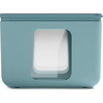 Svačinový box BlimPlus Krabička na jídlo PEEK BOX QUADRO Teal vel. S
