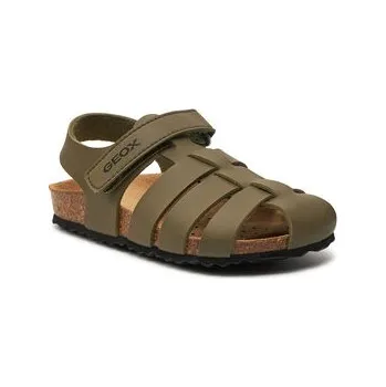 Dámská obuv Geox Sandály J Ghita Boy J458LA 000BC C3009 S Khaki 33