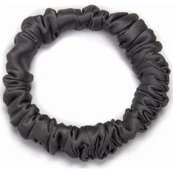 Jedna gumička do vlasů froté šedá