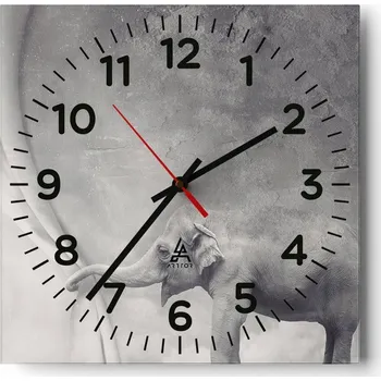 Hodiny Nástěnné hodiny do obýváku 40x40 Abstrakce Tiché hodiny Skleněné hodiny Bez hlučnosti