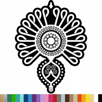 Samolepící dekorace Samolepka na stěnu PARZENICA GÓRALSKA FOLK 72x94