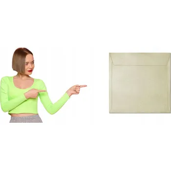 Obálka Ozdobná OBÁLKA MILLENIUM krémová 158x158 mm balení 10 Ks