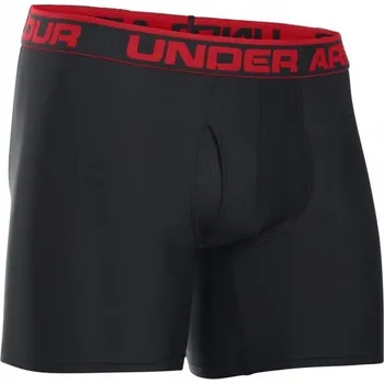 Pánské spodní prádlo BOXERKY UNDER ARMOUR ORGINAL BOXERJOCK 6'' PÁNSKÉ ČERNÉ XL
