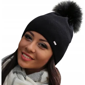 Čepice Alur zimní čepice beanie černá, univerzální velikost