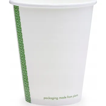 Jednorázové nádobí Jednorázové kelímky Vegware 250 ml, průměr 80 mm, 50 ks