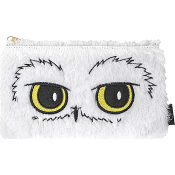 Penál PLYŠ Penál na školní potřeby Sova Hedvika Harry Potter pouzdro 24x15cm | 890021