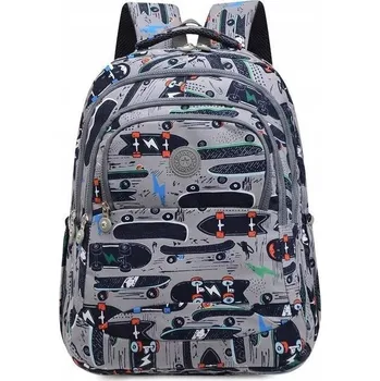 Školní batoh Vícekomorový Školní batoh MPMAX , vícebarevný