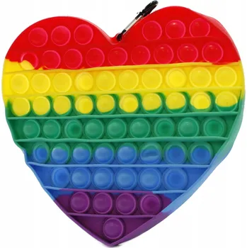 POP IT POP IT Srdce SENZORICKÁ HRAČKA PUSH BUBBLE POP