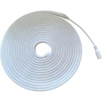 LED osvětlení NEON LED NEUTRÁLNÍ BÍLÁ - jednostranný 6x12 FLEX 24V 5m