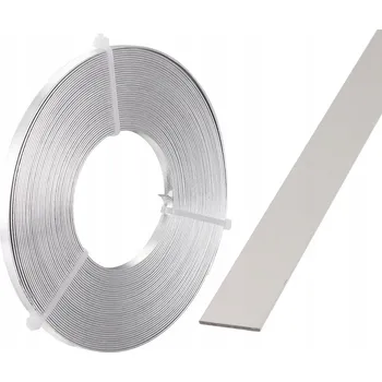 LED páska Hliníkový profil flexibilní PLOCHÝ pro pásky 10mm, 1m