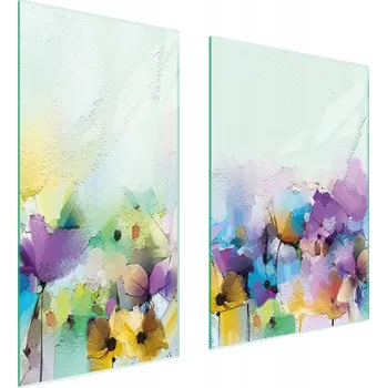 Kuchyňské prkénko Krájecí deska TMK ArtDeko sklo 2 ks