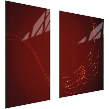 Kuchyňské prkénko Krájecí deska TMK ArtDeko sklo 2 ks