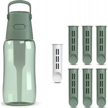 Láhev Filtrační láhev Dafi Solid 0,5 l zelená