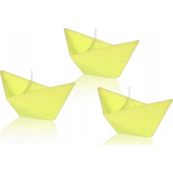 Svíčka Dekorativní parafinová svíčka bez vůně Drobo 3 ks