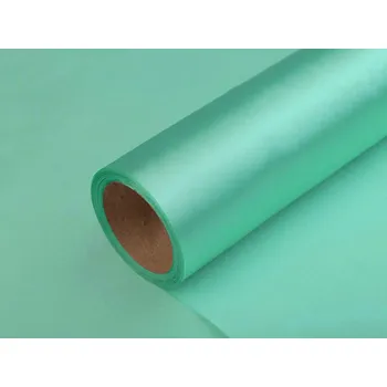 Stuha Satén jednostranný šíře 36 cm Varianta: 181 mint tmavá, Balení: 9 m