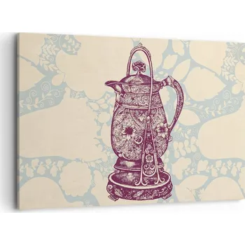 Obraz Velký obraz do obýváku 120x80 džbán moderní fotoobraz na plátně obrazy