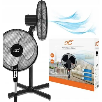Domácí ventilátor Podlahový ventilátor LTC WT02 černý