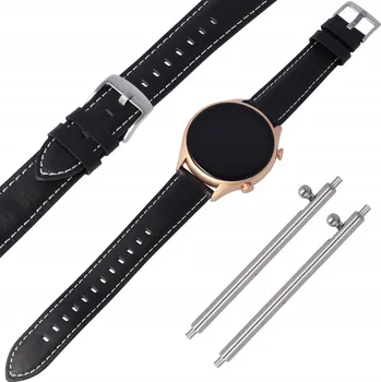 Řemínek na hodinky Řemínek Aristex pro Huawei 20mm černý